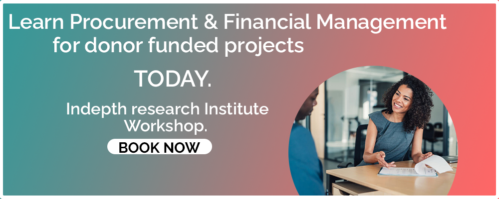 This image is a link to Procurement and Financial management for donor funded projects 