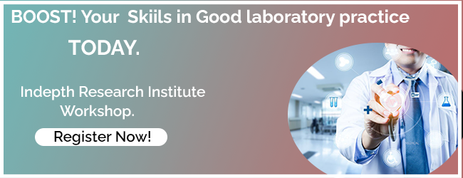 This image is a link to Skills in good laboratory practice course. Click to register