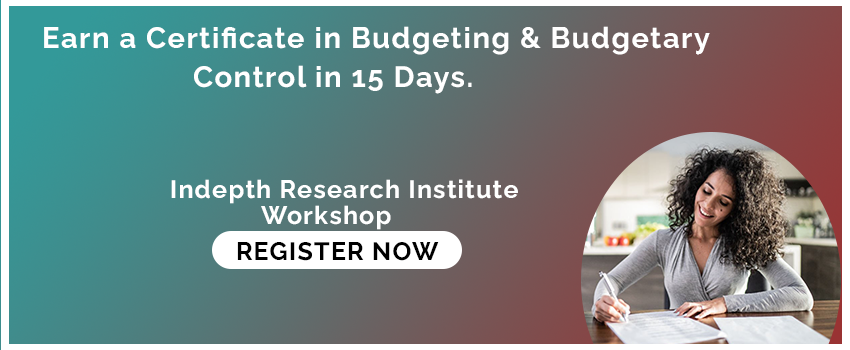 This image is a link to a budgeting and budgetary control course. Click to register