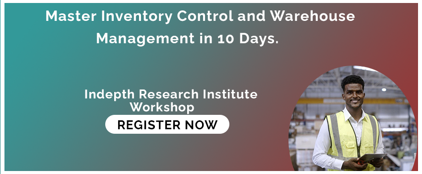 This image is a link to the inventory control and warehouse management course. Click to register