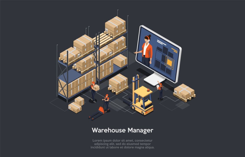 This image is an illustration of Order Optimization and Batch Processing in inventory control and warehouse management.