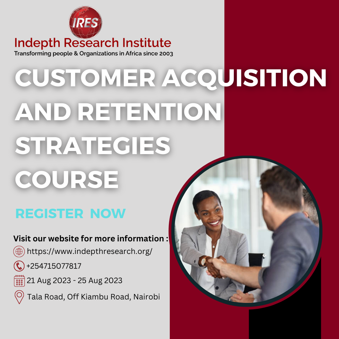 Customer Acquisition and Retention Strategies Course