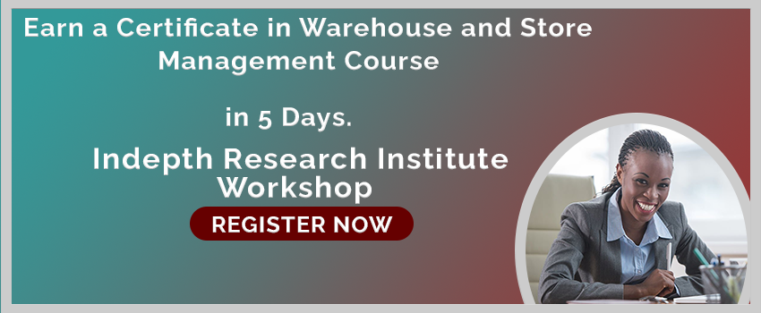 This image is a link to warehouse and store management course .Data analytics in store management is a module in this course. Click to register